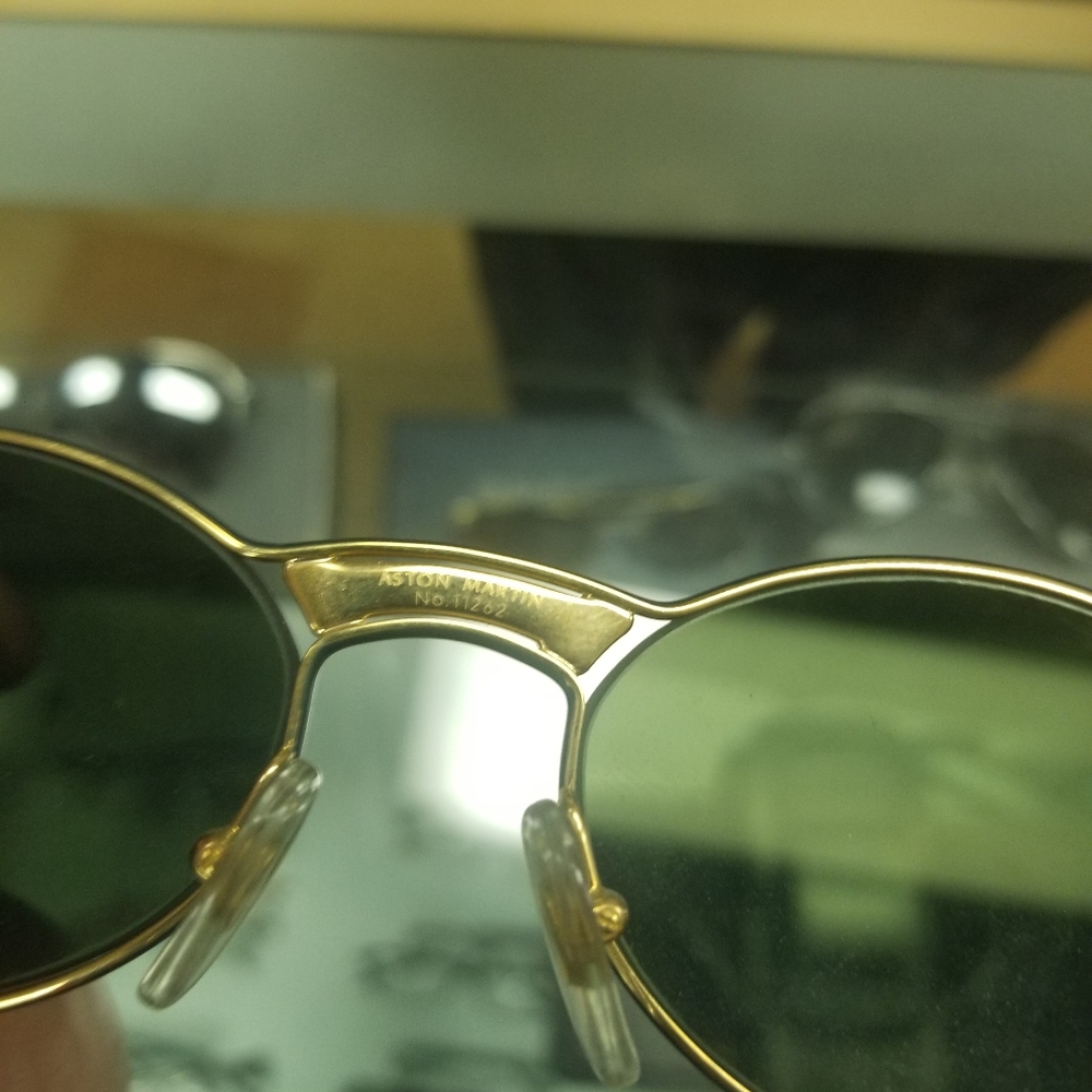 Ashton Martin vintage glasses